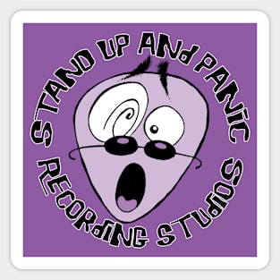 Stand Up & Panic Recording Studios (Prestonized version) logo Sticker